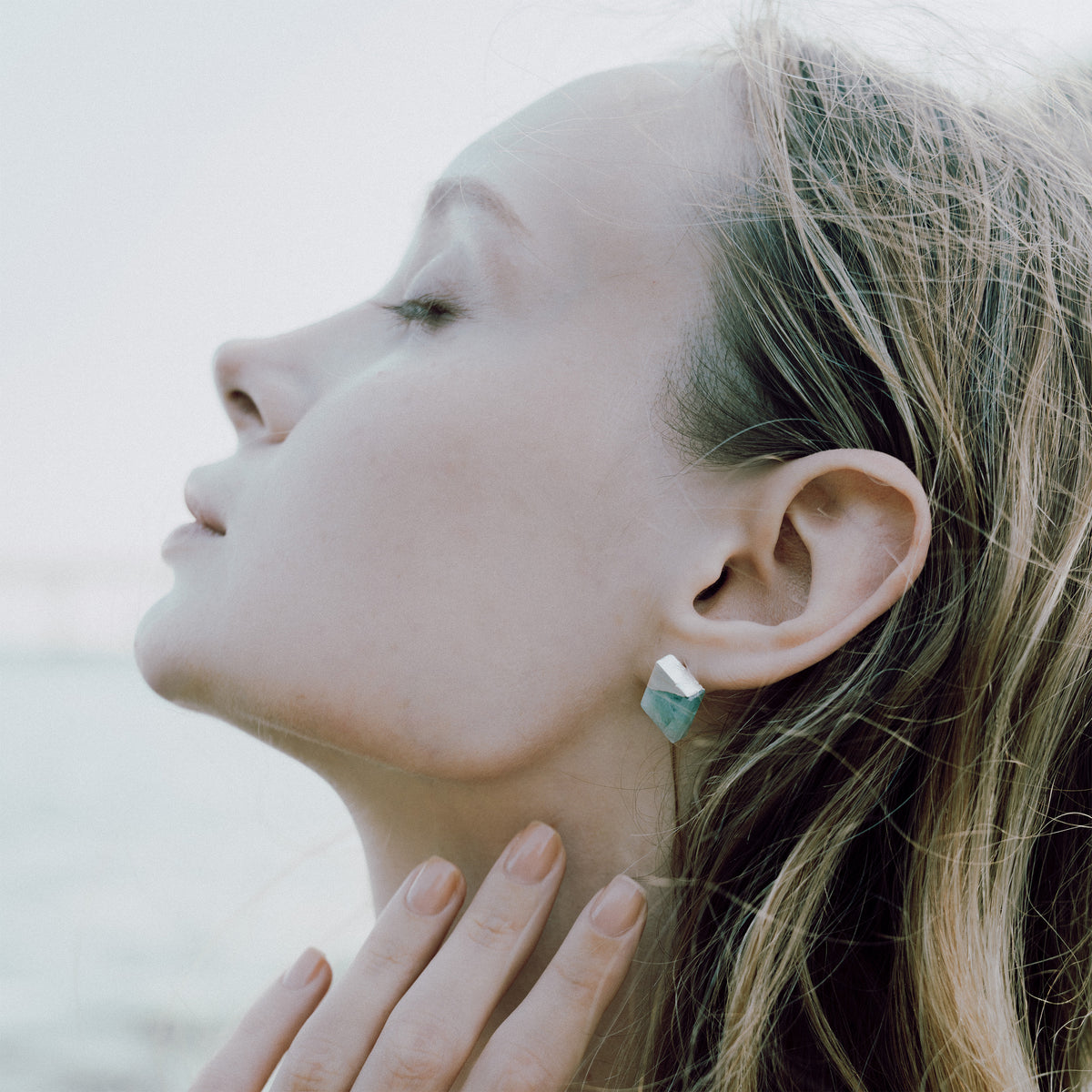 Mirror Pierce(Aquamarine)