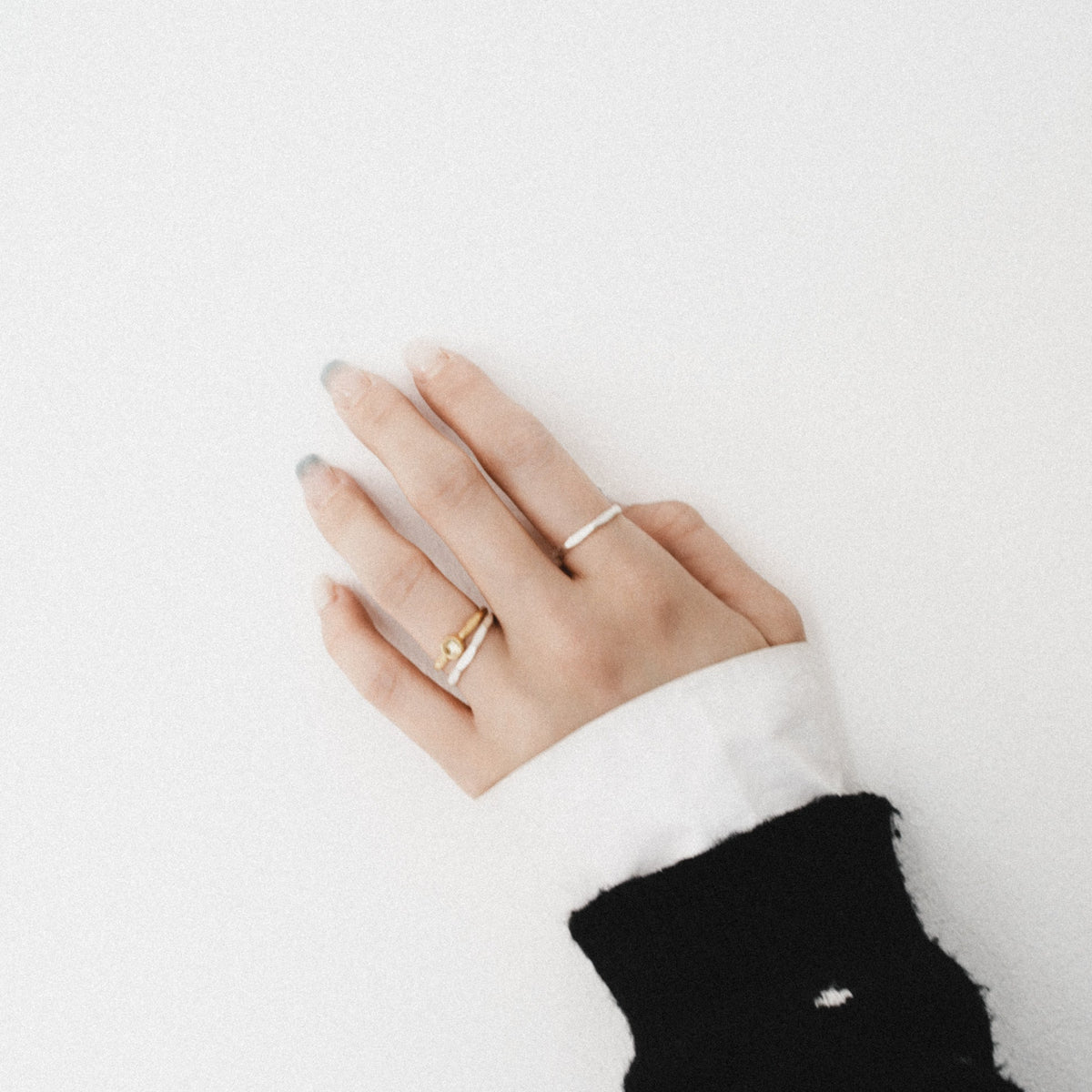 Drop Ring (Herkimer diamond)