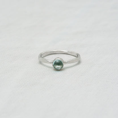 Drop Ring (Aquamarine)