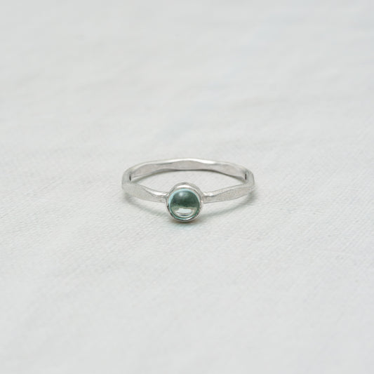 Drop Ring (Aquamarine)