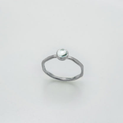 Drop Ring (Aquamarine)
