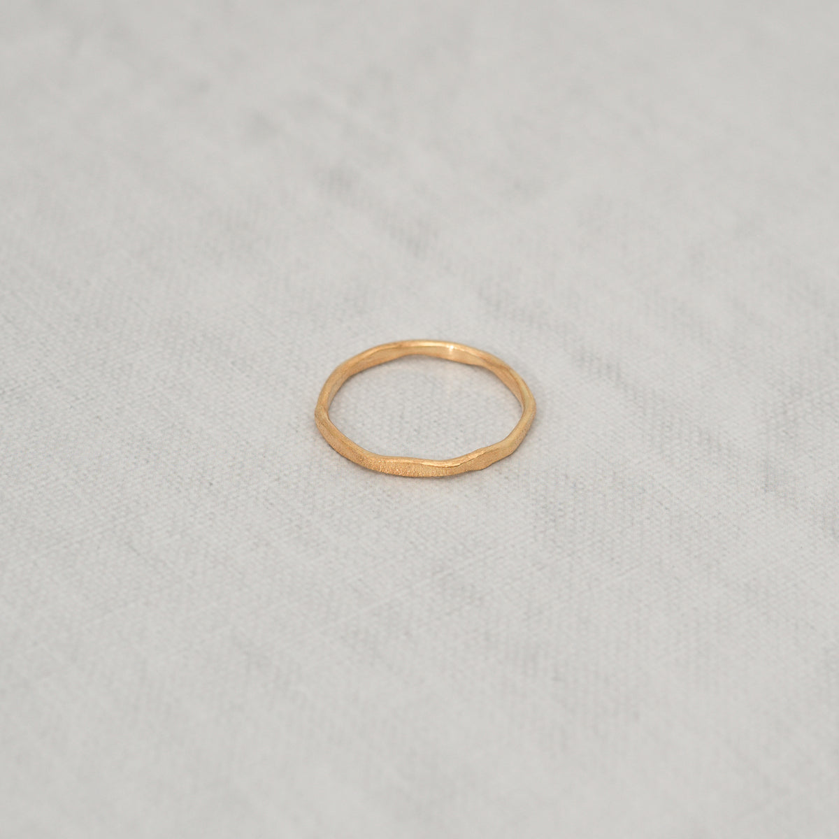 Weathered Ring(18K Gold Plating)
