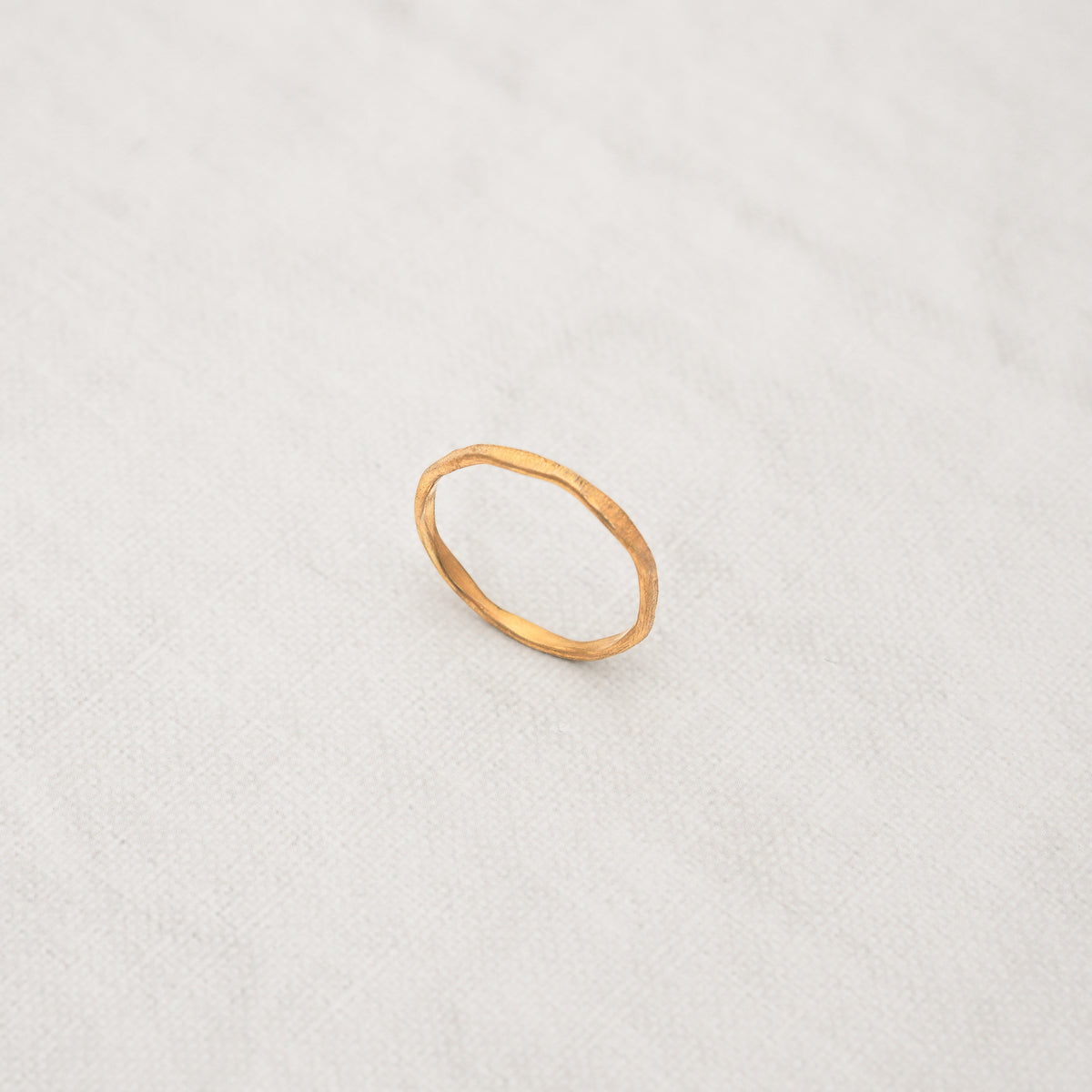 Weathered Ring(18K Gold Plating)