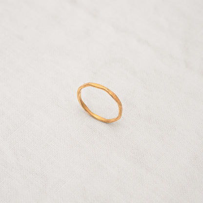 Weathered Ring(18K Gold Plating)