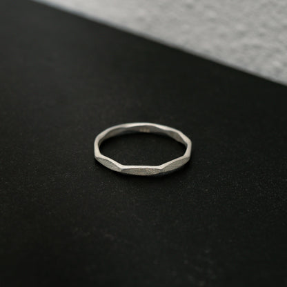 Weathered Ring(Silver 925)