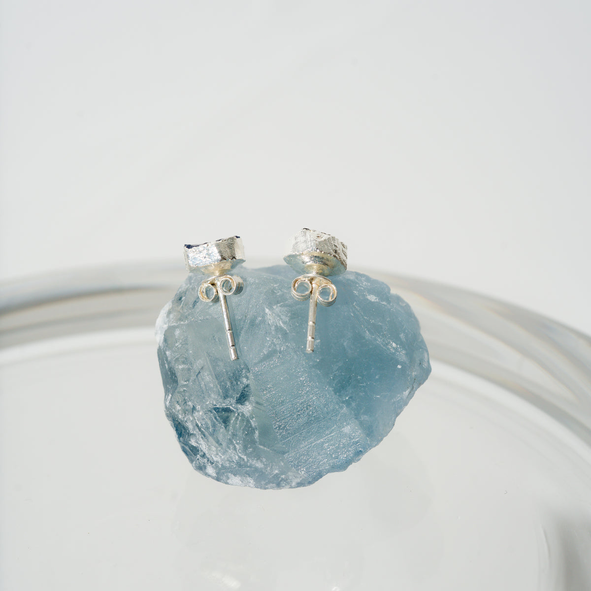 Ripple Stone Pierce(Aquamarine)