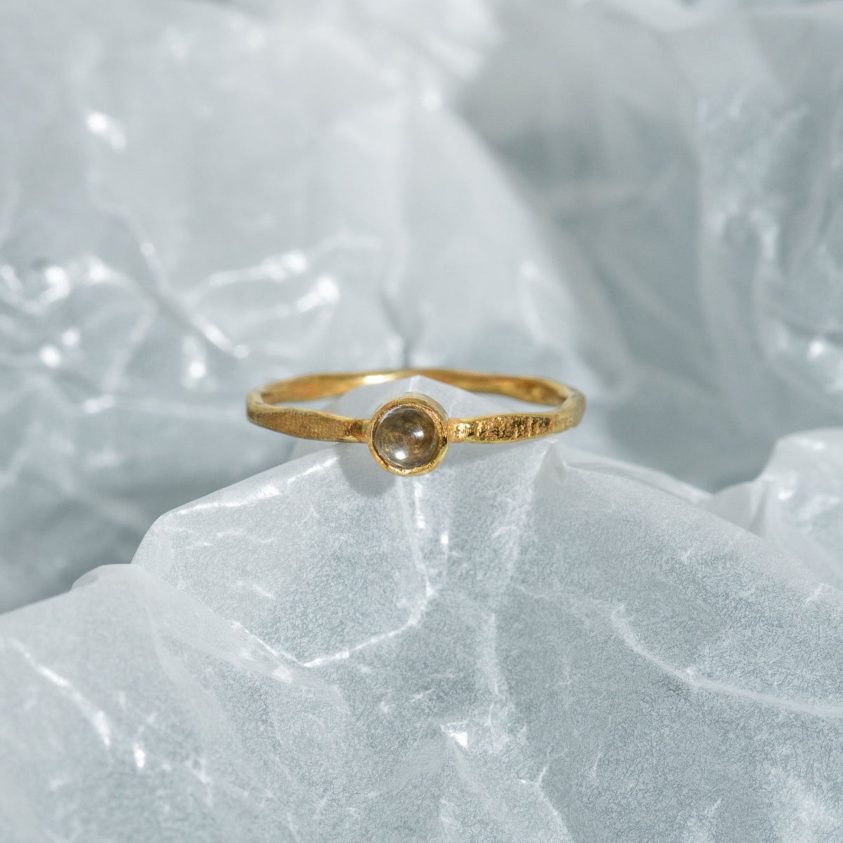 Drop Ring (Herkimer diamond)