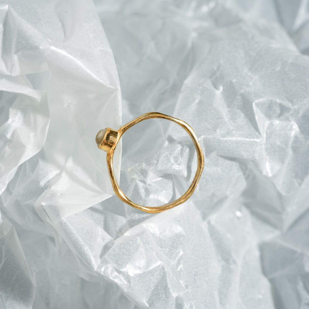Drop Ring (Herkimer diamond)