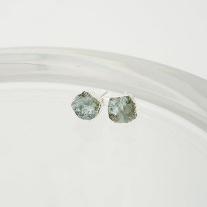 Ripple Stone Pierce(Aquamarine)