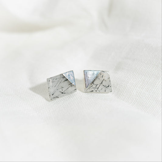 Mirror Pierce(Black Rutilated Quartz)