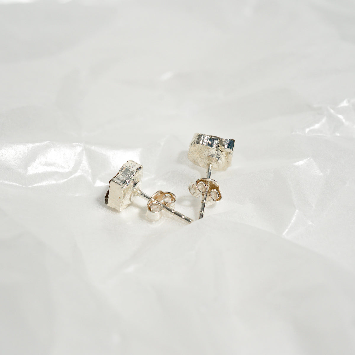 Ripple Stone Pierce(herkimer quartz)