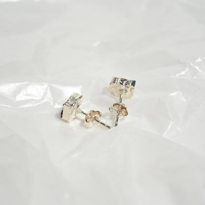 Ripple Stone Pierce(herkimer quartz)