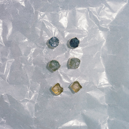 Ripple Stone Pierce(herkimer quartz)